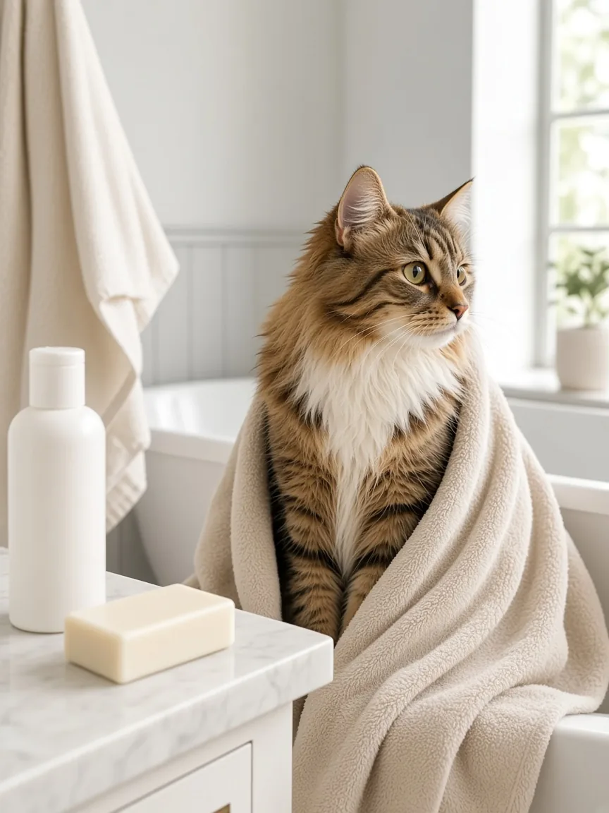 Чем нельзя мыть кошку